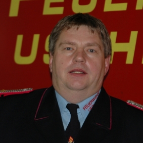 Ortsbrandmeister Dieter Stein
